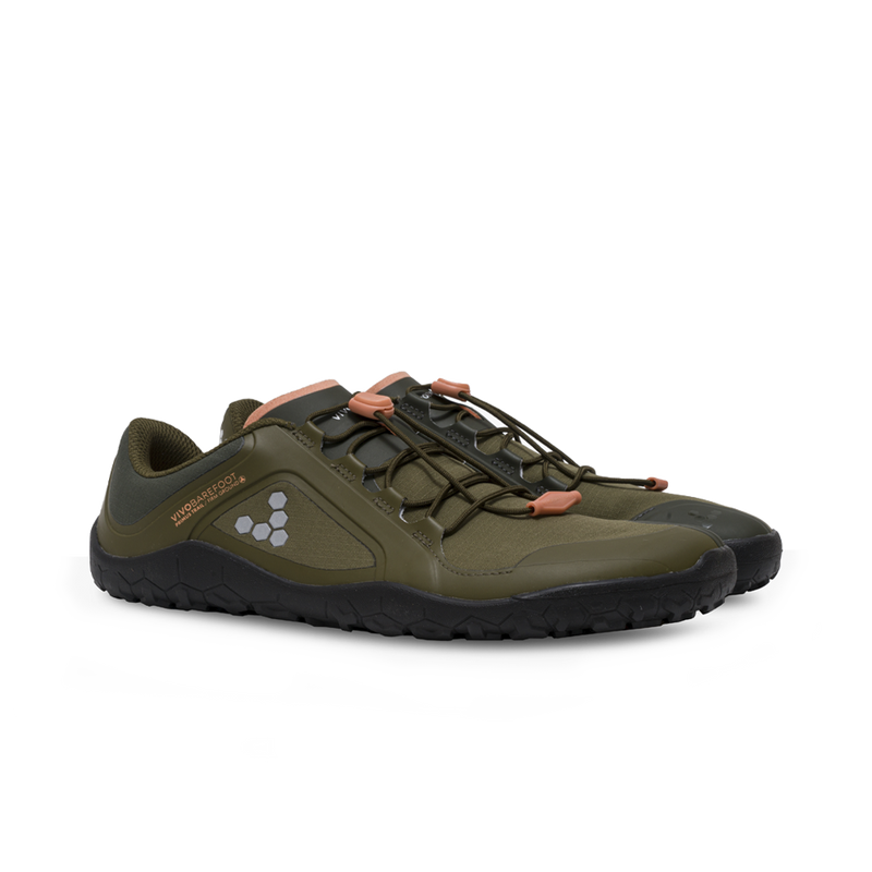 Load image into Gallery viewer, Vivobarefoot Primus Trail III All Weather FG – Women's Dark Olive

