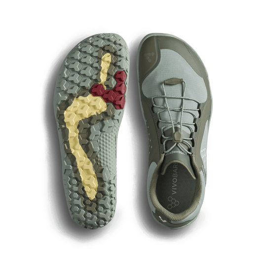 Vivobarefoot Primus Trail III All Weather FG Women's Barefoot Trail Shoe – Moss