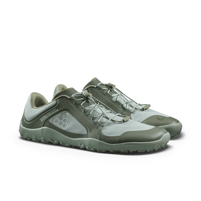 Load image into Gallery viewer, Vivobarefoot Primus Trail III All Weather FG Women's Barefoot Trail Shoe – Moss
