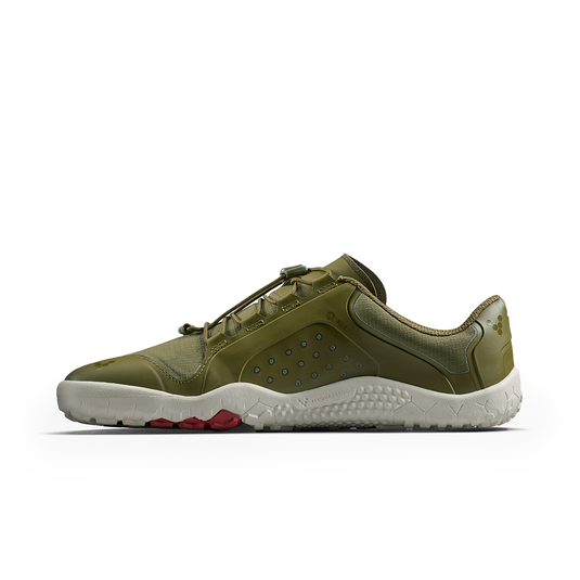 Vivobarefoot Primus Trail III All Weather FG Womens Dark Olive/White-2