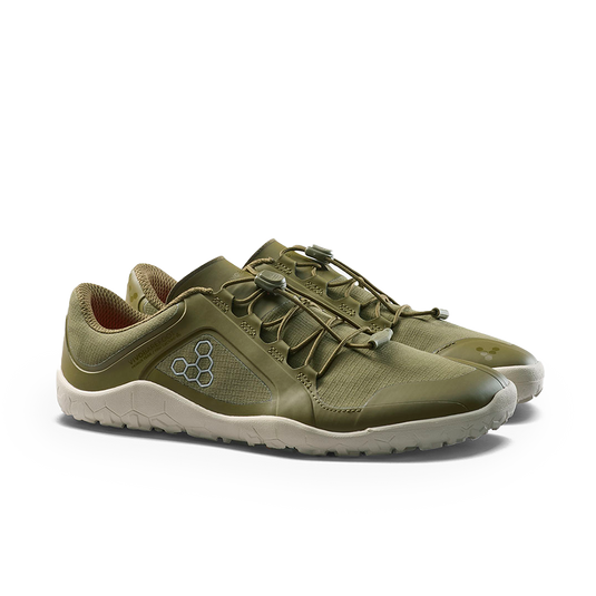Vivobarefoot Primus Trail III All Weather FG Womens Dark Olive/White-3