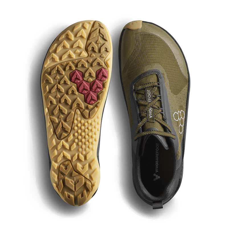 Load image into Gallery viewer, Vivobarefoot Primus Trail Flow Women's Barefoot Trail Runner – Dark Olive
