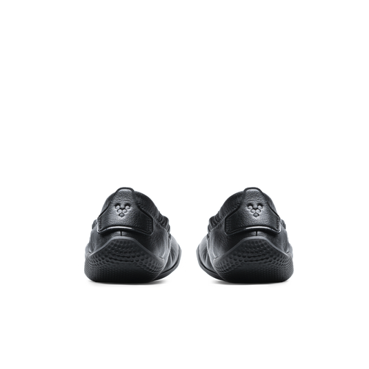 Vivobarefoot Primus Asana Yin Ballerina Leather Womens Obsidian-4
