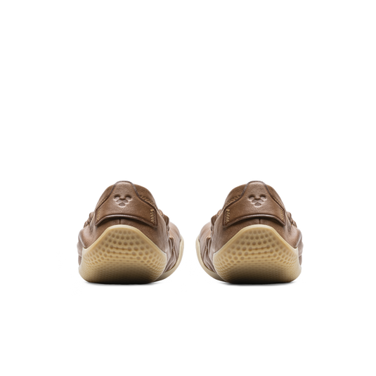 Vivobarefoot Primus Asana Yin Ballerina Leather Womens Tan-4