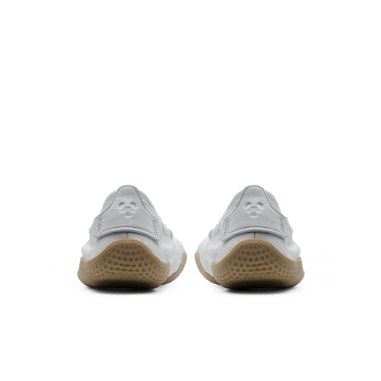 Vivobarefoot Primus Asana Yin Ballerina Leather Womens Limestone-4