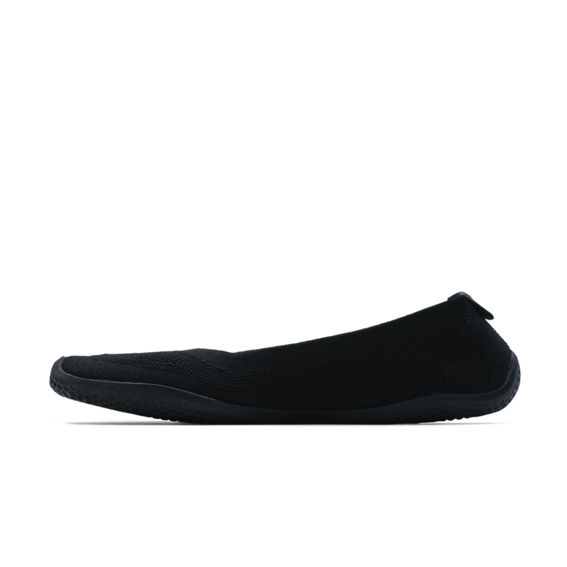 Load image into Gallery viewer, Vivobarefoot Primus Asana Yin Ballerina Knit Womens Obsidian-2
