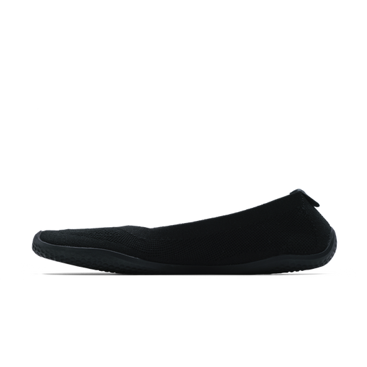 Vivobarefoot Primus Asana Yin Ballerina Knit Womens Obsidian-2