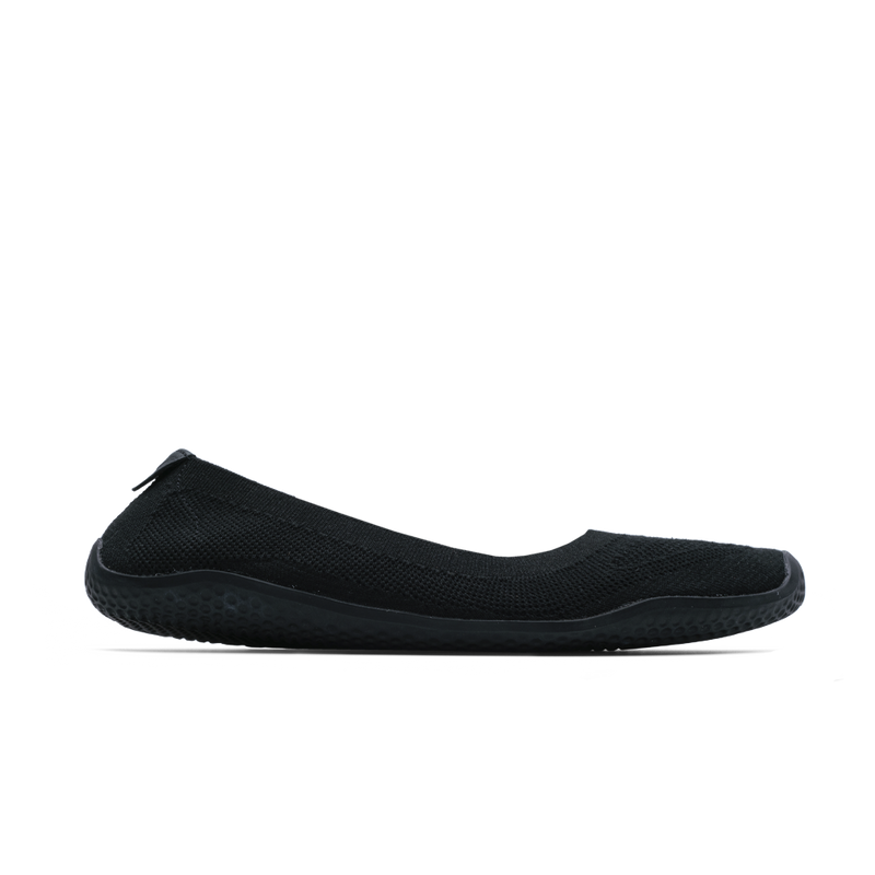 Load image into Gallery viewer, Vivobarefoot Primus Asana Yin Ballerina Knit Womens Obsidian-0
