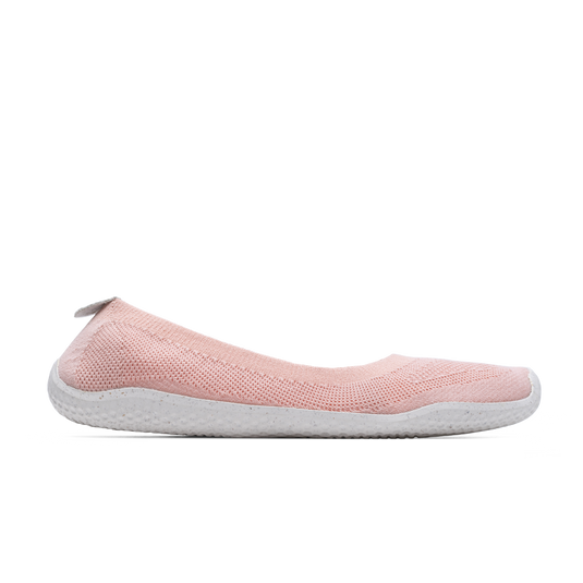 Vivobarefoot Primus Asana Yin Ballerina Knit Womens Peach Melba-0