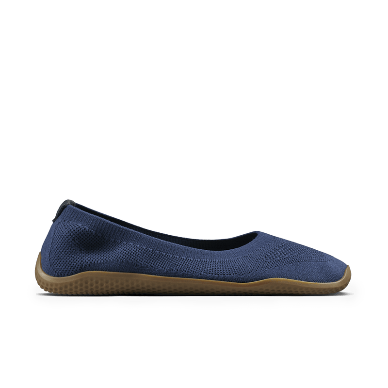 Load image into Gallery viewer, Vivobarefoot Asana Yin Ballerina Knit Women's Barefoot Pump – Deep Ocean
