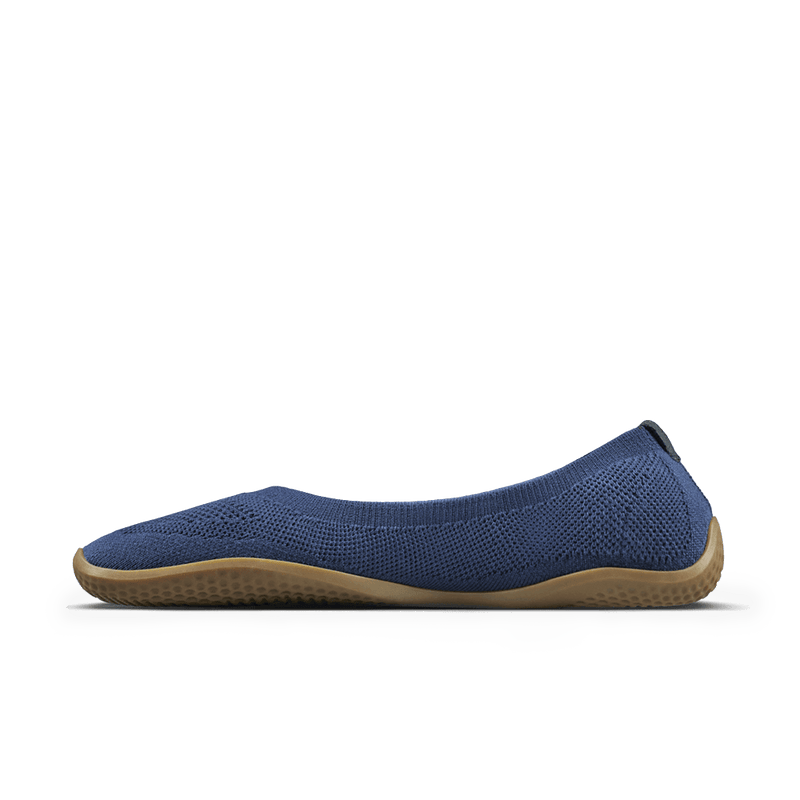 Load image into Gallery viewer, Vivobarefoot Asana Yin Ballerina Knit Women's Barefoot Pump – Deep Ocean
