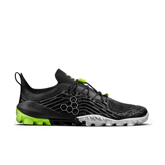Vivobarefoot Hydra ESC Women's Barefoot Swimrun Shoe – Obsidian/Safety Yellow