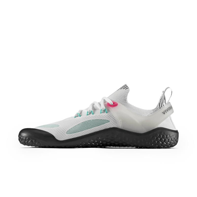 Load image into Gallery viewer, Vivobarefoot Motus Strength Womens Blue Tint performance sneakers for intense workouts and superior grip and stability.
