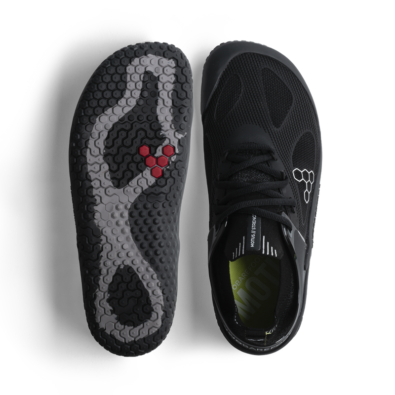 Load image into Gallery viewer, Vivobarefoot Motus Strength Women's Training Shoe – Obsidian/Grey
