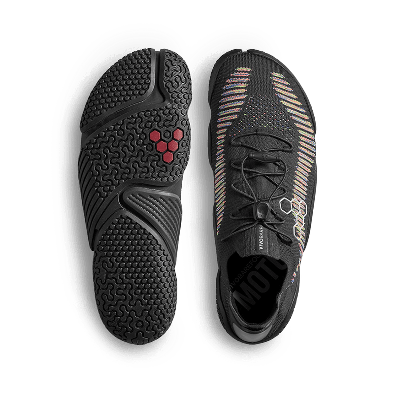 Load image into Gallery viewer, Vivobarefoot Motus Flex Women's Barefoot Training Shoe – Obsidian/Space Dye
