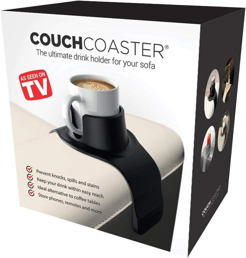 Load image into Gallery viewer, Couch Coaster The Ultimate Drink Holder for Your Sofa Lounger Couch - Mocha Brown-2

