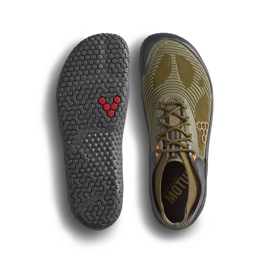 Vivobarefoot Motus Strength II Womens Dark Olive-1