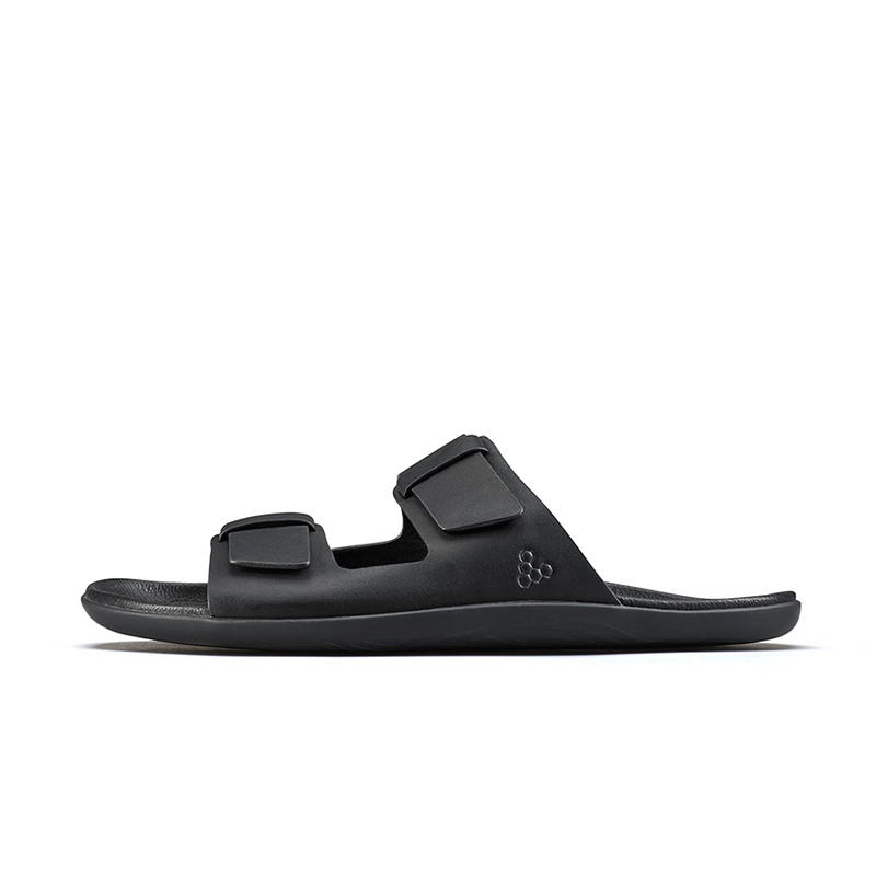 Load image into Gallery viewer, Vivobarefoot Sensus Yin Slide Womens Obsidian-2
