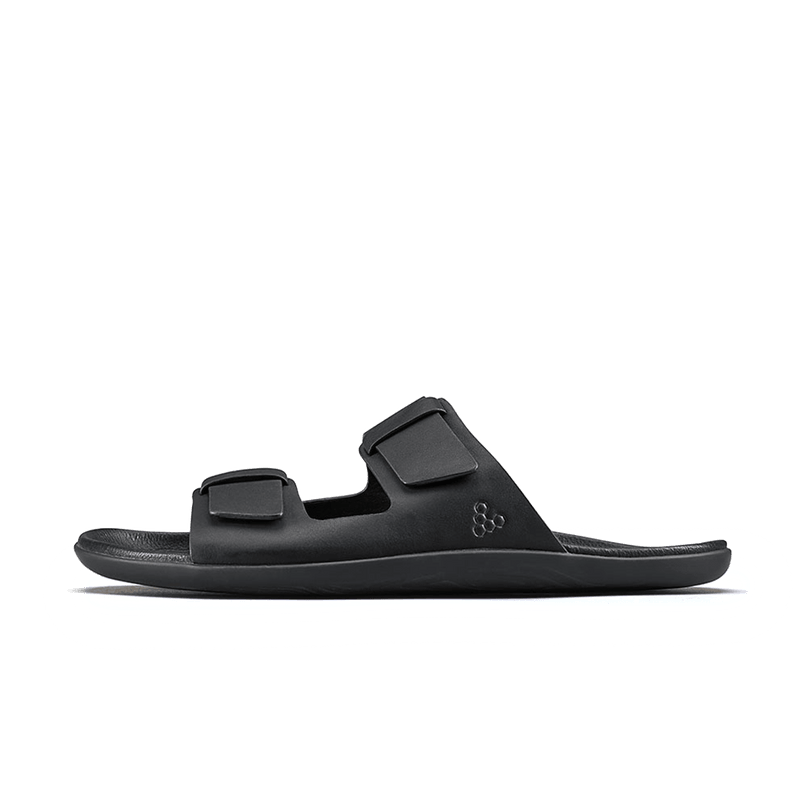 Load image into Gallery viewer, Vivobarefoot Sensus Yin Slide Women's Barefoot Sandal – Obsidian
