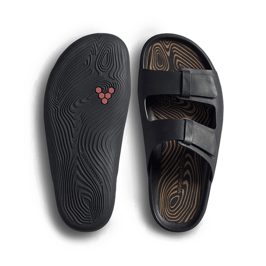 Vivobarefoot Sensus Yin Slide Women's Barefoot Sandal – Obsidian