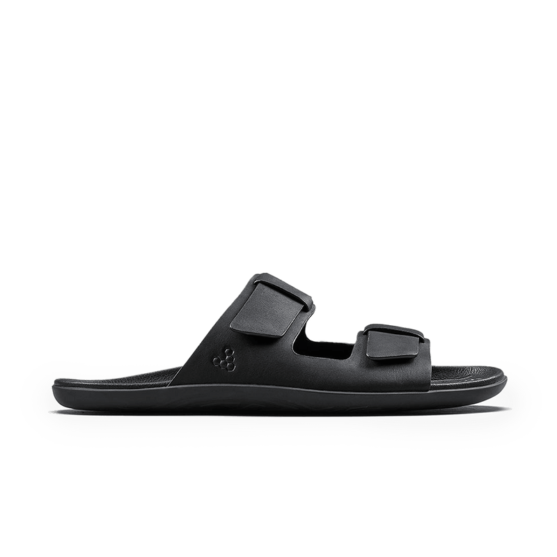 Load image into Gallery viewer, Vivobarefoot Sensus Yin Slide Women's Barefoot Sandal – Obsidian
