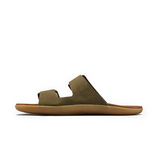 Vivobarefoot Sensus Yin Slide Womens Dark Olive-2