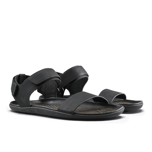 Vivobarefoot Sensus Yin Sandal Women's Barefoot Sandal – Obsidian