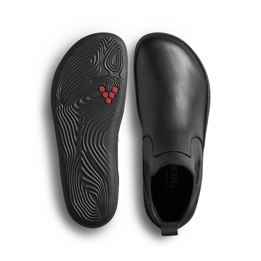 Vivobarefoot Sensus Chelsea Womens Obsidian-1