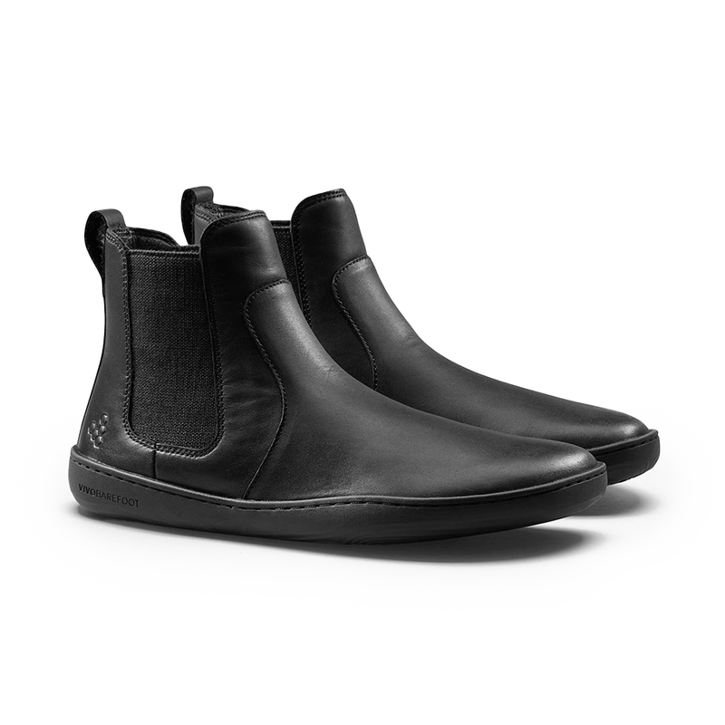 Load image into Gallery viewer, Vivobarefoot Sensus Chelsea Womens Obsidian-3
