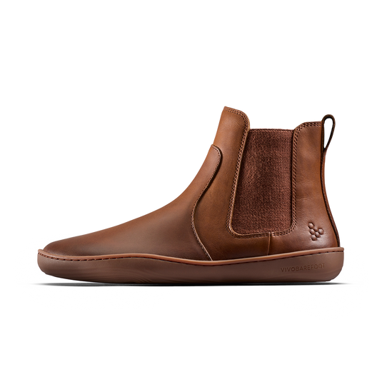 Vivobarefoot Sensus Chelsea Womens Dark Tan-2