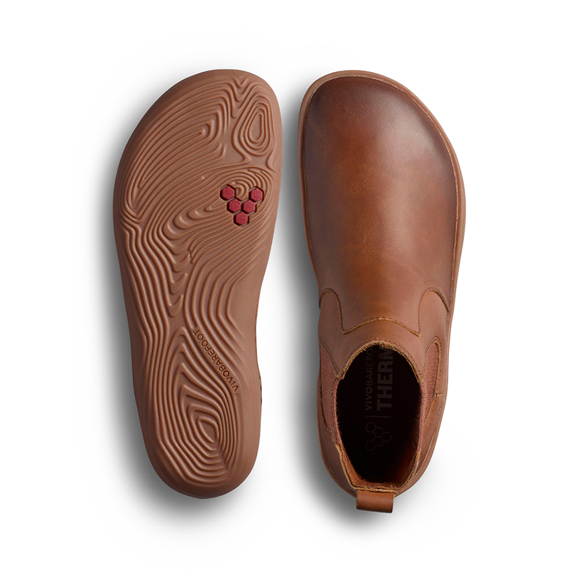 Load image into Gallery viewer, Vivobarefoot Sensus Chelsea Womens Dark Tan-1
