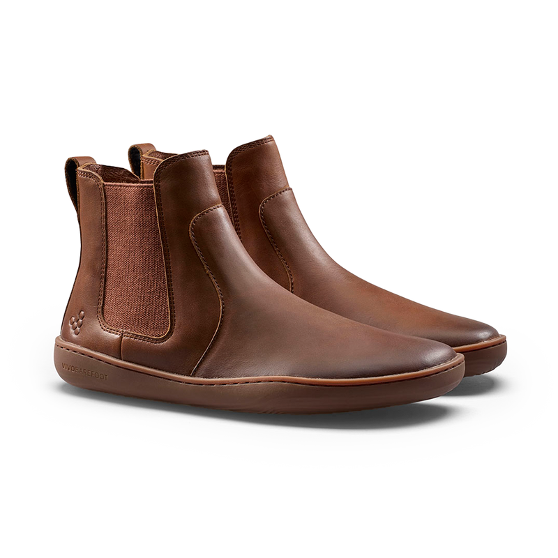 Load image into Gallery viewer, Vivobarefoot Sensus Chelsea Womens Dark Tan-3
