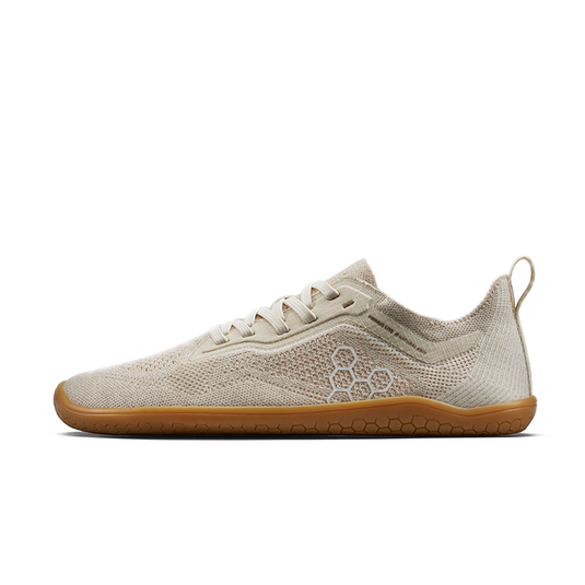 Vivobarefoot Primus Lite Knit Natural Womens Coconut-2