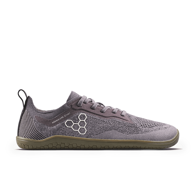 Load image into Gallery viewer, Vivobarefoot Primus Lite Knit Natural Women's Barefoot Trainer – Dark Gull Gray
