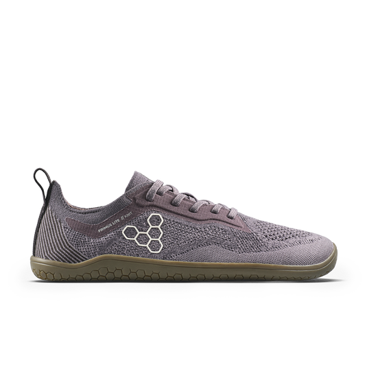 Vivobarefoot Primus Lite Knit Natural Womens Dark Gull Gray-0