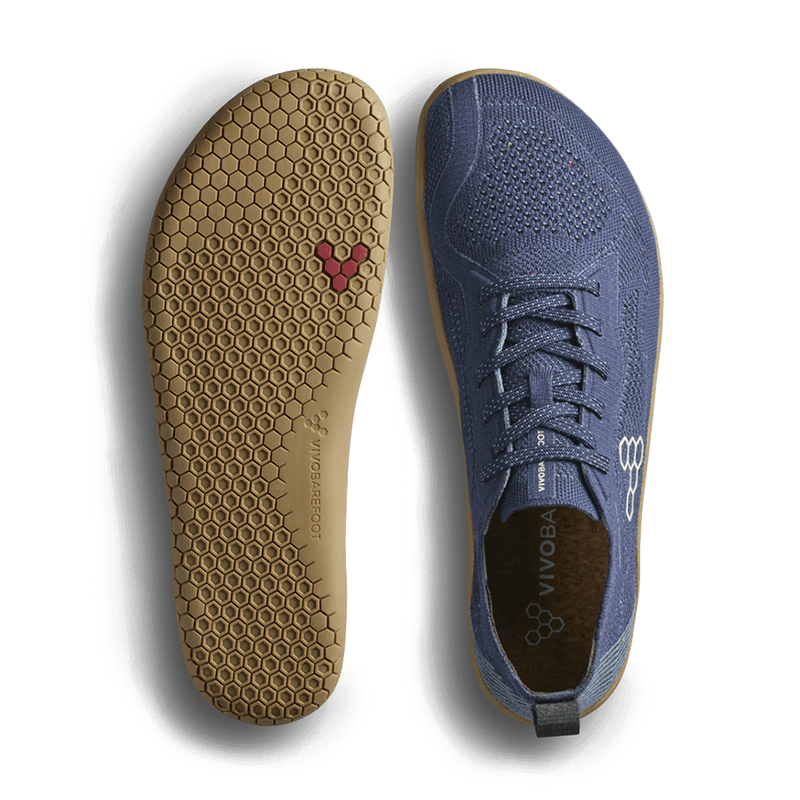 Load image into Gallery viewer, Vivobarefoot Primus Lite Knit Natural Women's Barefoot Trainer – Deep Ocean
