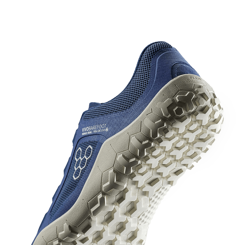 Load image into Gallery viewer, Vivobarefoot Primus Trail FG 3.5 Women's Barefoot Trail Running Shoe – Insignia Blue
