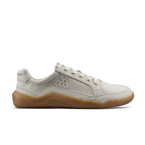 Vivobarefoot Gobi II Sneaker Premium Canvas Womens Natural White-0