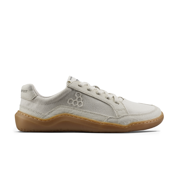 Vivobarefoot Gobi II Sneaker Premium Canvas Womens Natural White-0