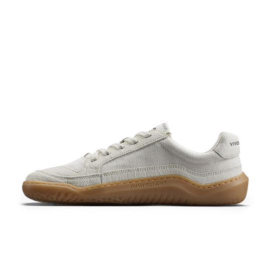 Vivobarefoot Gobi II Sneaker Premium Canvas Womens Natural White-2