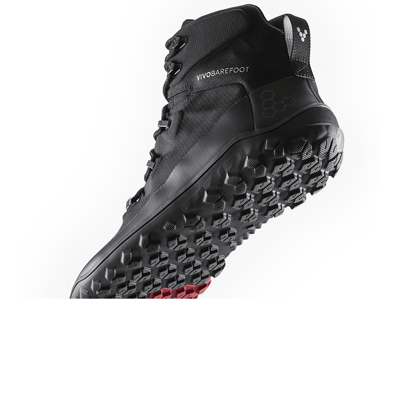 Load image into Gallery viewer, Vivobarefoot Tracker Textile AT II Women's Barefoot Hiking Boot – Obsidian
