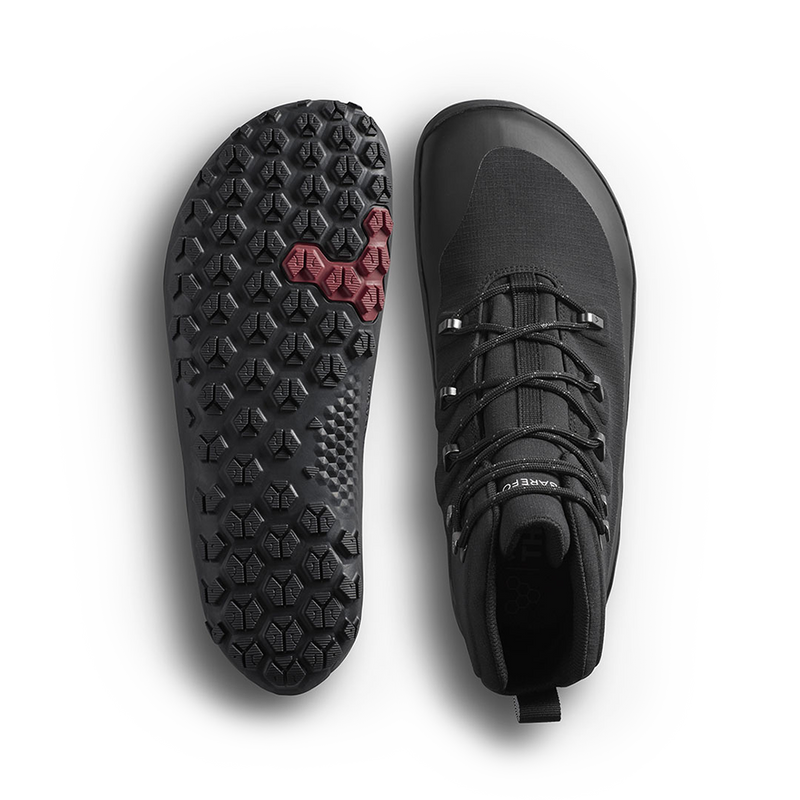 Load image into Gallery viewer, Vivobarefoot Tracker Textile AT II Womens Obsidian-1
