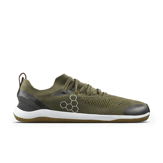 Vivobarefoot Primus Flow Knit Womens Dark Olive-0