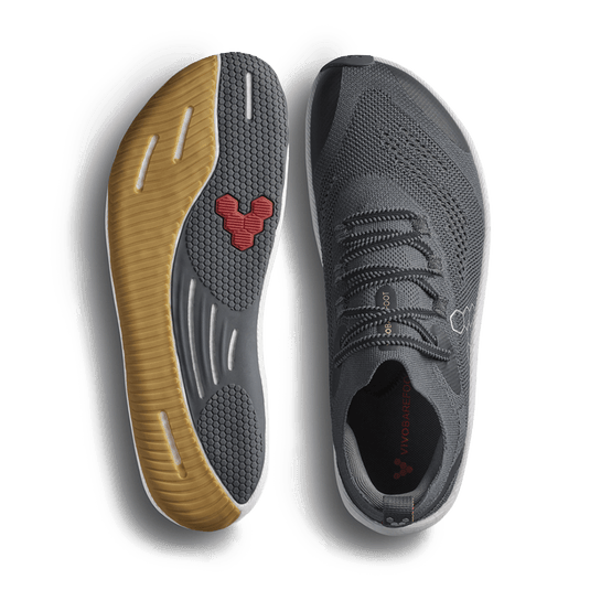 Vivobarefoot Primus Flow Knit Women's Barefoot Running Shoe – Eclipse/Gum
