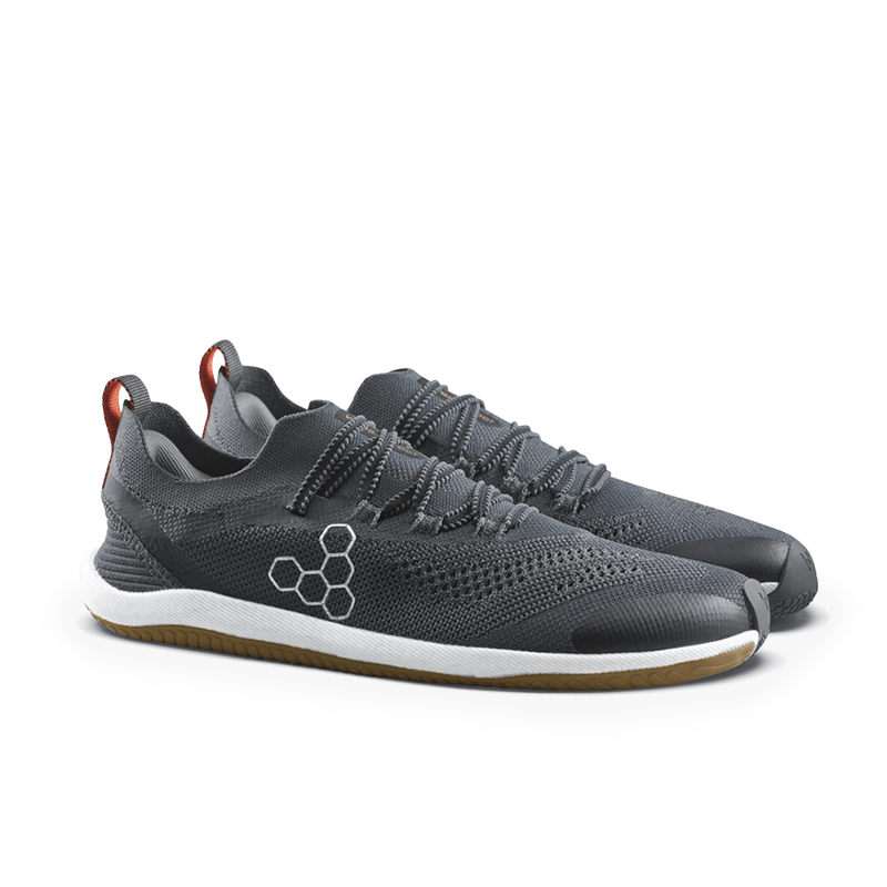 Load image into Gallery viewer, Vivobarefoot Primus Flow Knit Women's Barefoot Running Shoe – Eclipse/Gum
