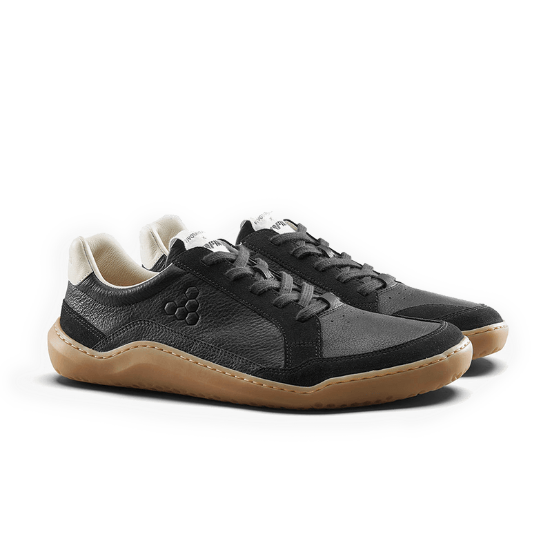 Load image into Gallery viewer, Vivobarefoot Gobi II Sneaker Premium Leather Women's – Raven
