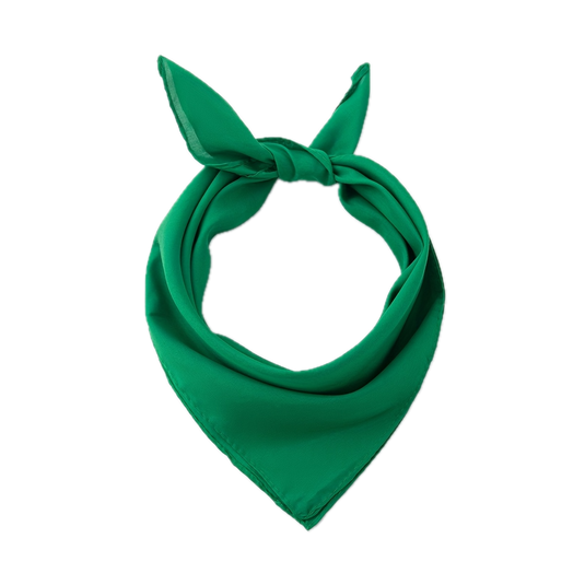 20x Plain Bandana 100% COTTON Head Wrap Durag Bandanna Scarf Mask BULK - Green-1