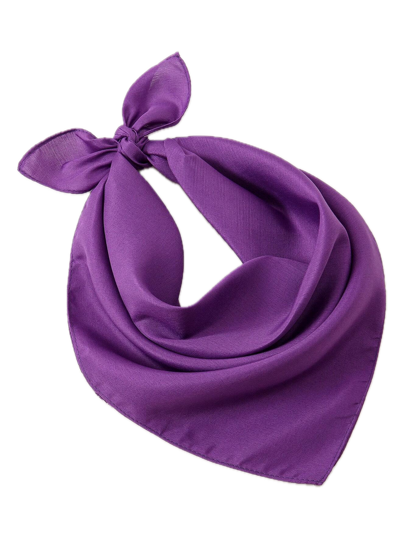 Load image into Gallery viewer, 20x Plain Bandana 100% COTTON Head Wrap Durag Bandanna Scarf Mask BULK - Purple-1
