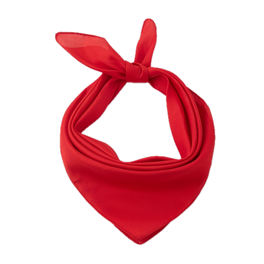 20x Plain Bandana 100% COTTON Head Wrap Durag Bandanna Scarf Mask BULK - Red-0