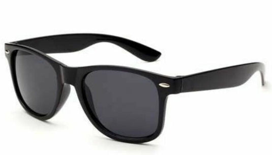 1 Pairs Classic GLASSES Tinted Lens Black Frame Retro Nerd Costume Party-0